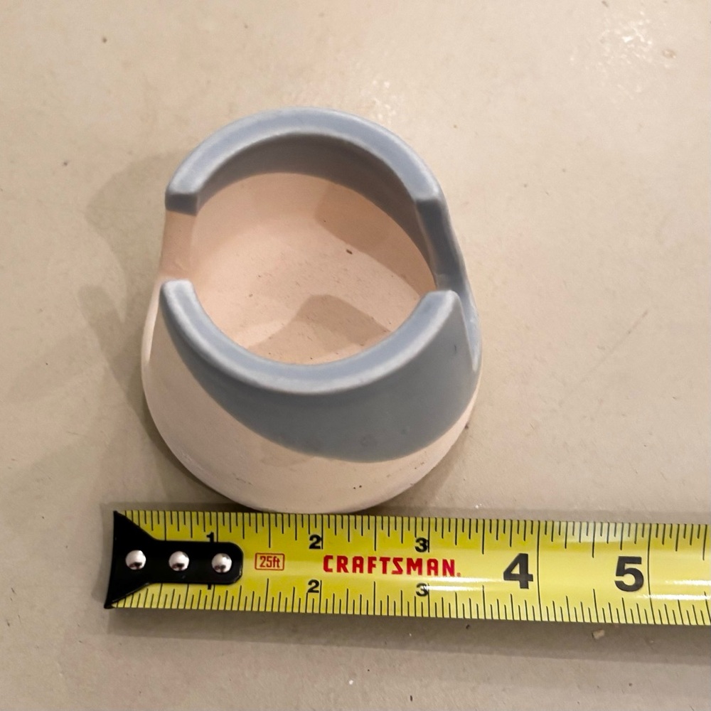 KERRI BREWER Larry, A Ceramic Spongeholder Artistic Artsy Elegant Minimalist - Picture 4 of 6